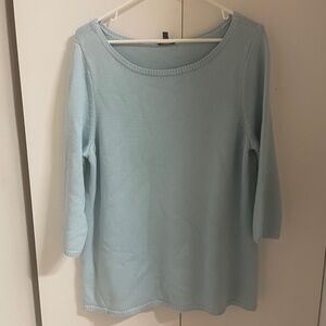 Talbots Soft Blue Women's Sweater